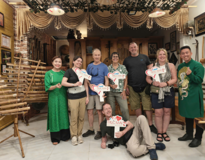 Biểu diễn cho khách Du lịch nước ngoài